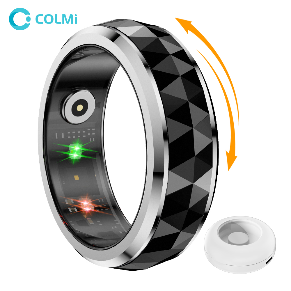 Blood Oxygen Monitor - 2024 COLMI R11 cincin pintar, Fidget
