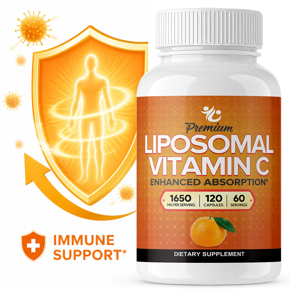 Health And Wellness Promotion - Kapsul Vitamin C Liposomal 1650mg, Meningkatkan
