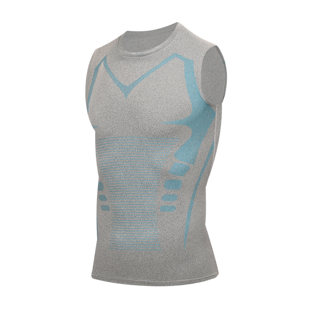 Health Wellness Fitness - Tank Top Kompresi Pria, Kaos Gym