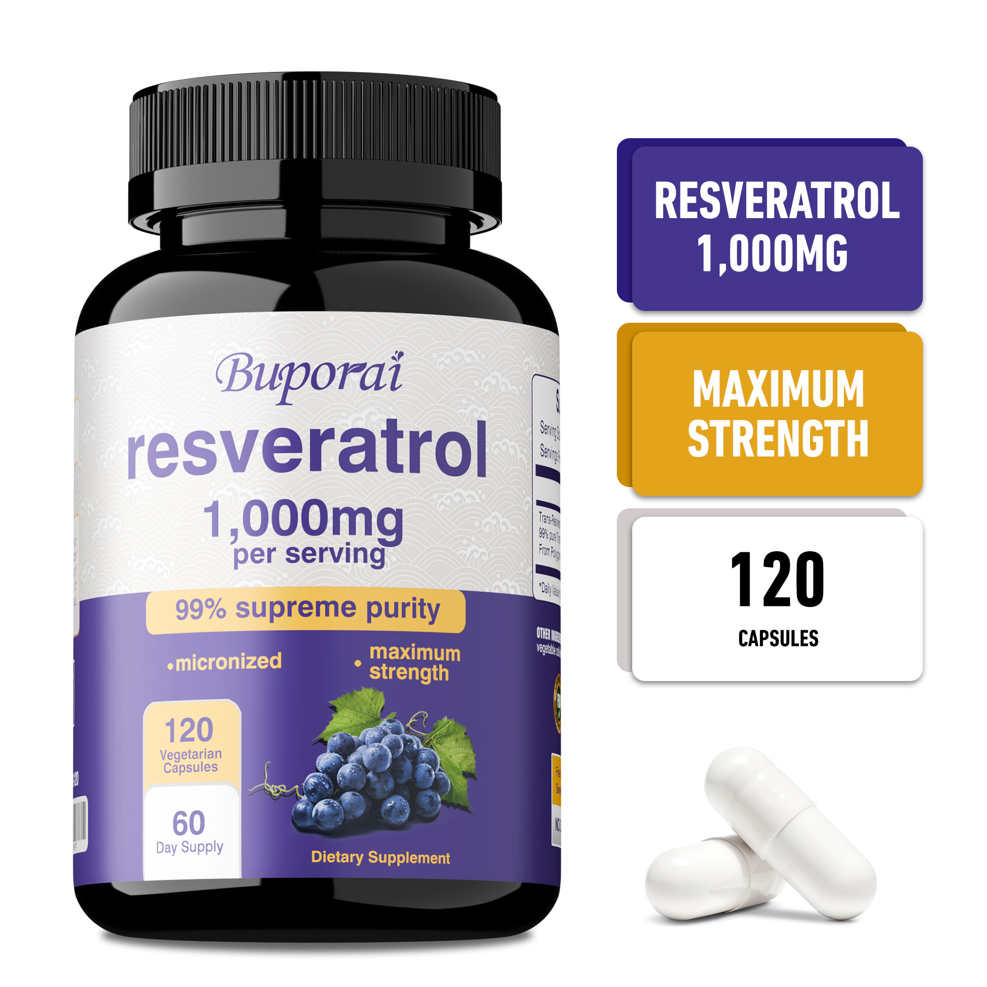 Health And Wellness Promotion - Kapsul Resveratrol - Meningkatkan Kesehatan Otak,