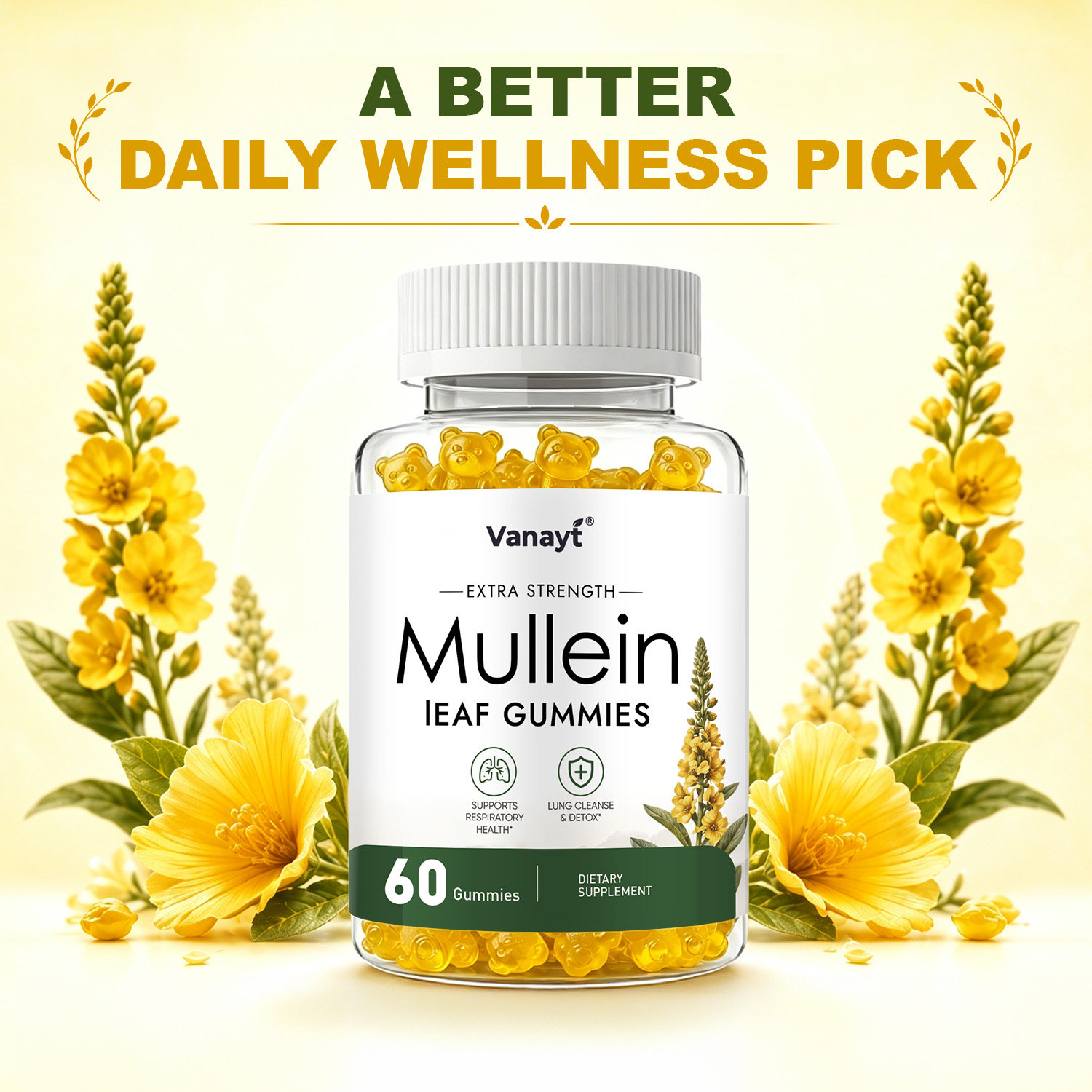 Suplemen Permen Jeli Daun Mull - Health Wellness Gummies ulasan dan harga