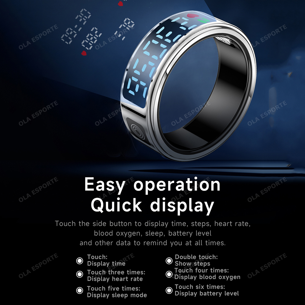 Cincin pintar 2026 dengan komp - Blood Oxygen Monitor ulasan dan harga