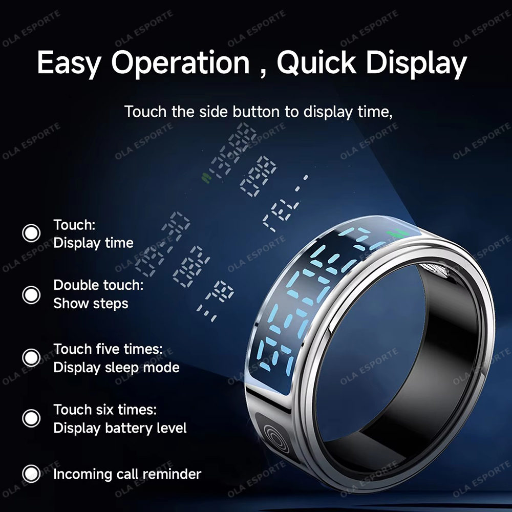 Cincin pintar 2026 dengan komp - Blood Oxygen Monitor ulasan dan harga