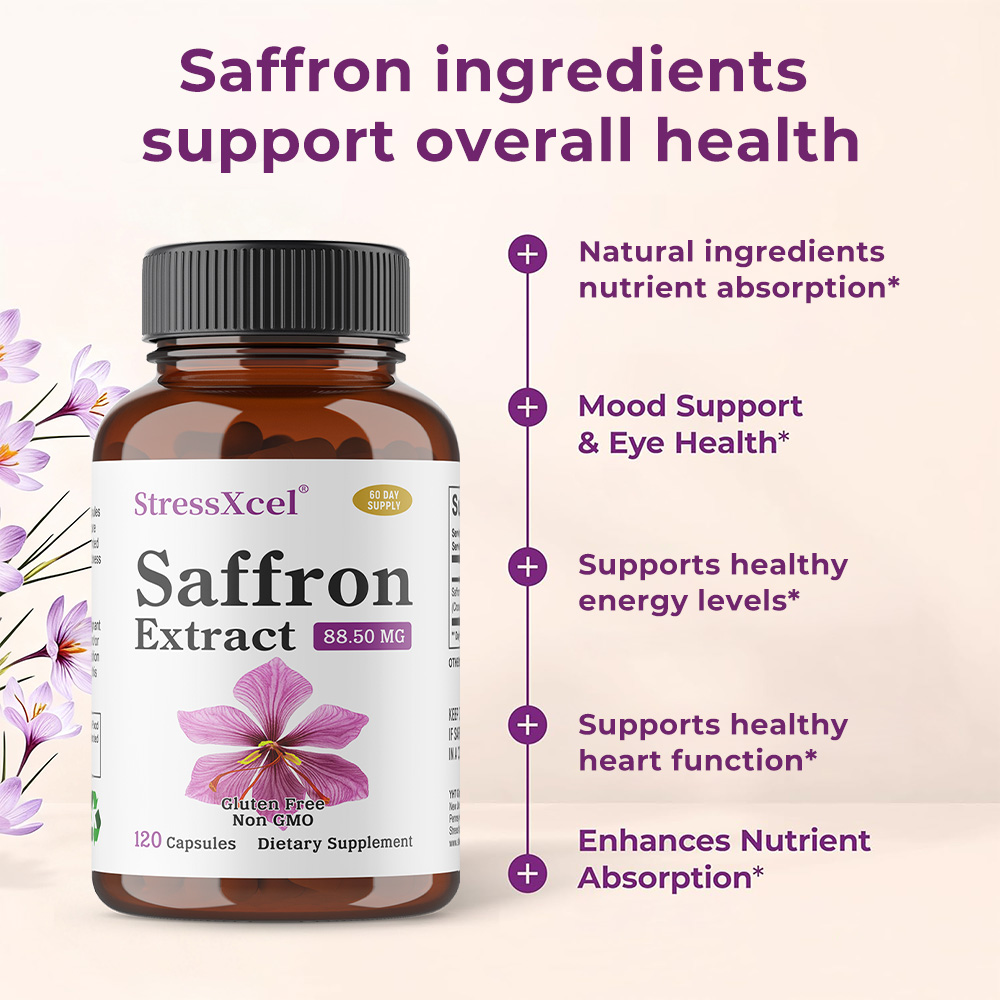 Kapsul Ekstrak Saffron, Suplem - Health And Wellness Promotion ulasan dan harga