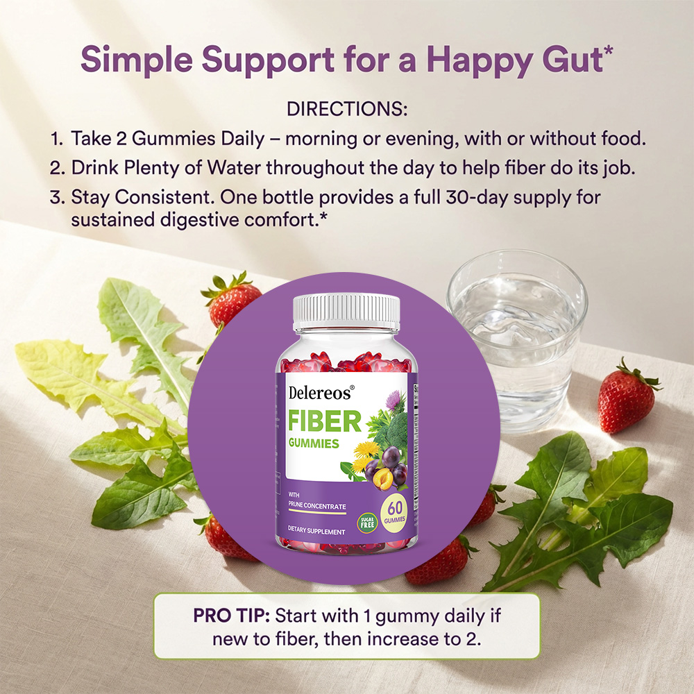 Permen Serat Prebiotik Bebas G - Health Wellness Gummies ulasan dan harga