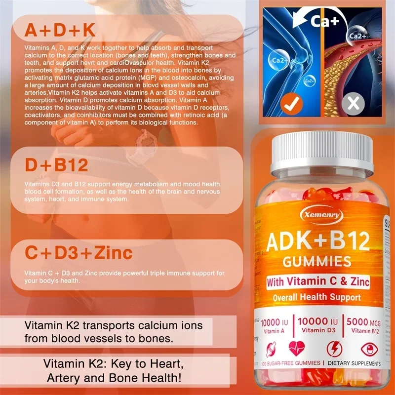 Vitamin D3 K2 + Vitamin B12 Gu - Health Wellness Solutions ulasan dan harga