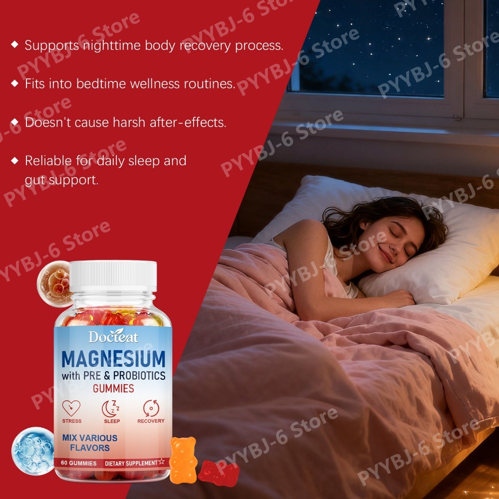 Permen Kunyah Magnesium dengan - Health Wellness Gummies ulasan dan harga