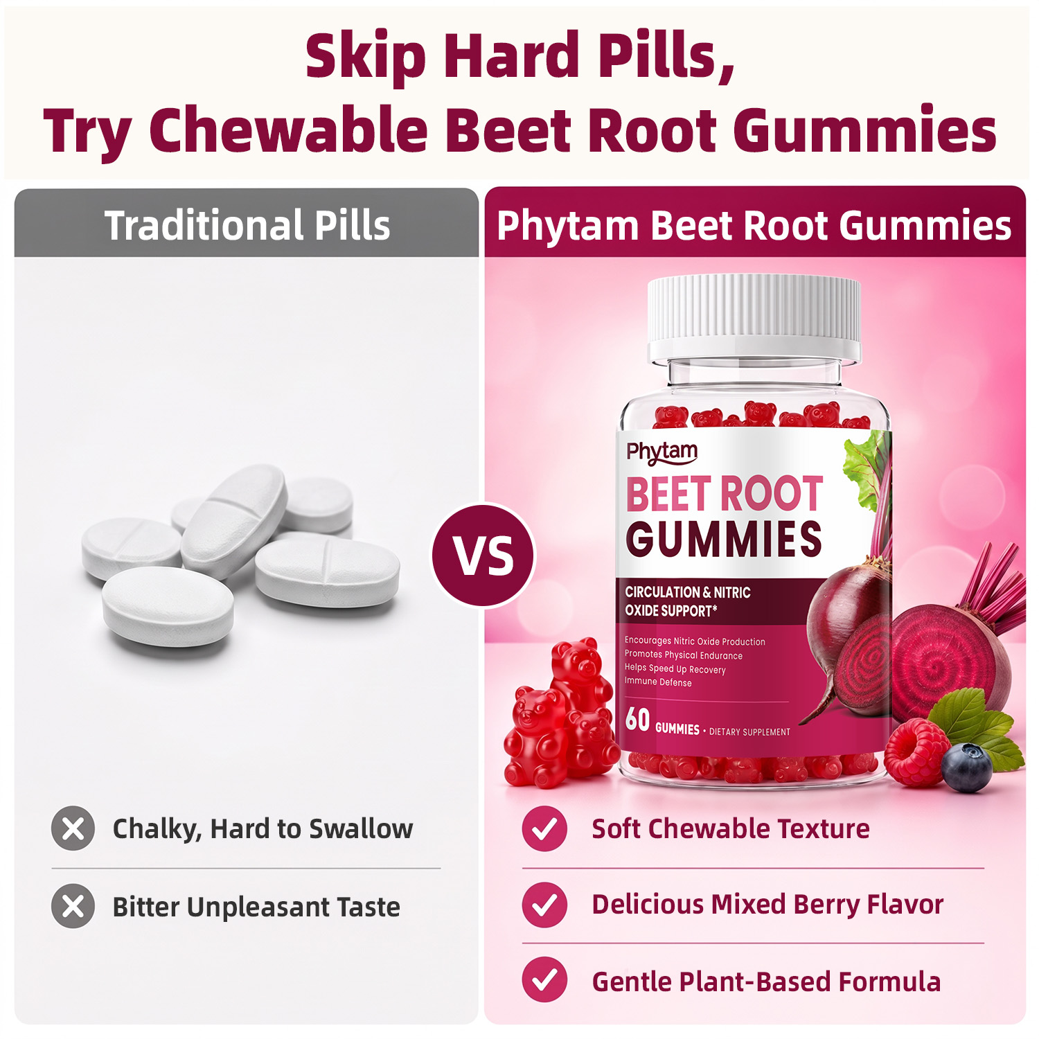 Suplemen Bit, Dukungan Kesehat - Health Wellness Gummies ulasan dan harga