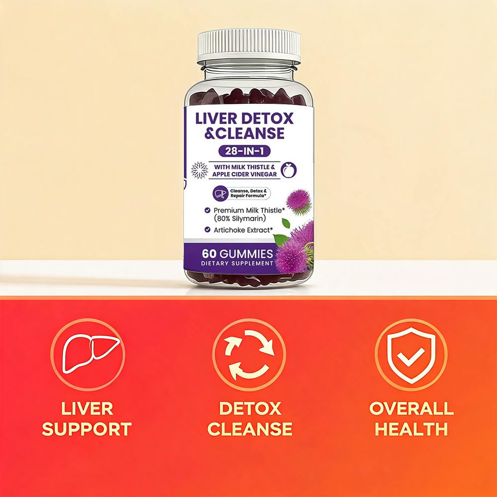 Permen Kunyah Milk Thistle unt - Health Wellness Gummies ulasan dan harga