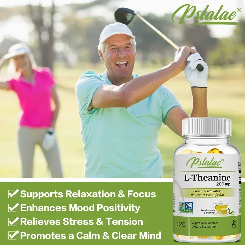 L-Theanine 200 Mg - Relaksasi, - Health And Wellness Promotion ulasan dan harga