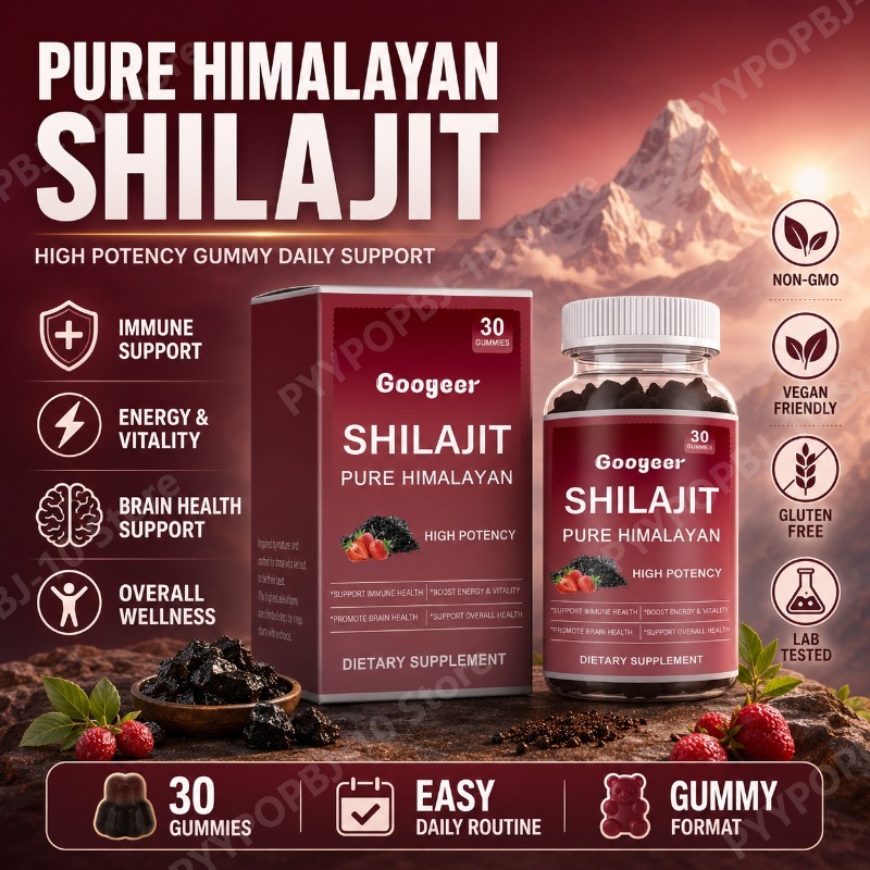 Permen Jeli Shilajit Googeer M - Health Wellness Gummies ulasan dan harga