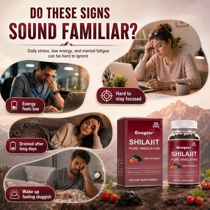 Permen Jeli Shilajit Googeer M - Health Wellness Gummies ulasan dan harga
