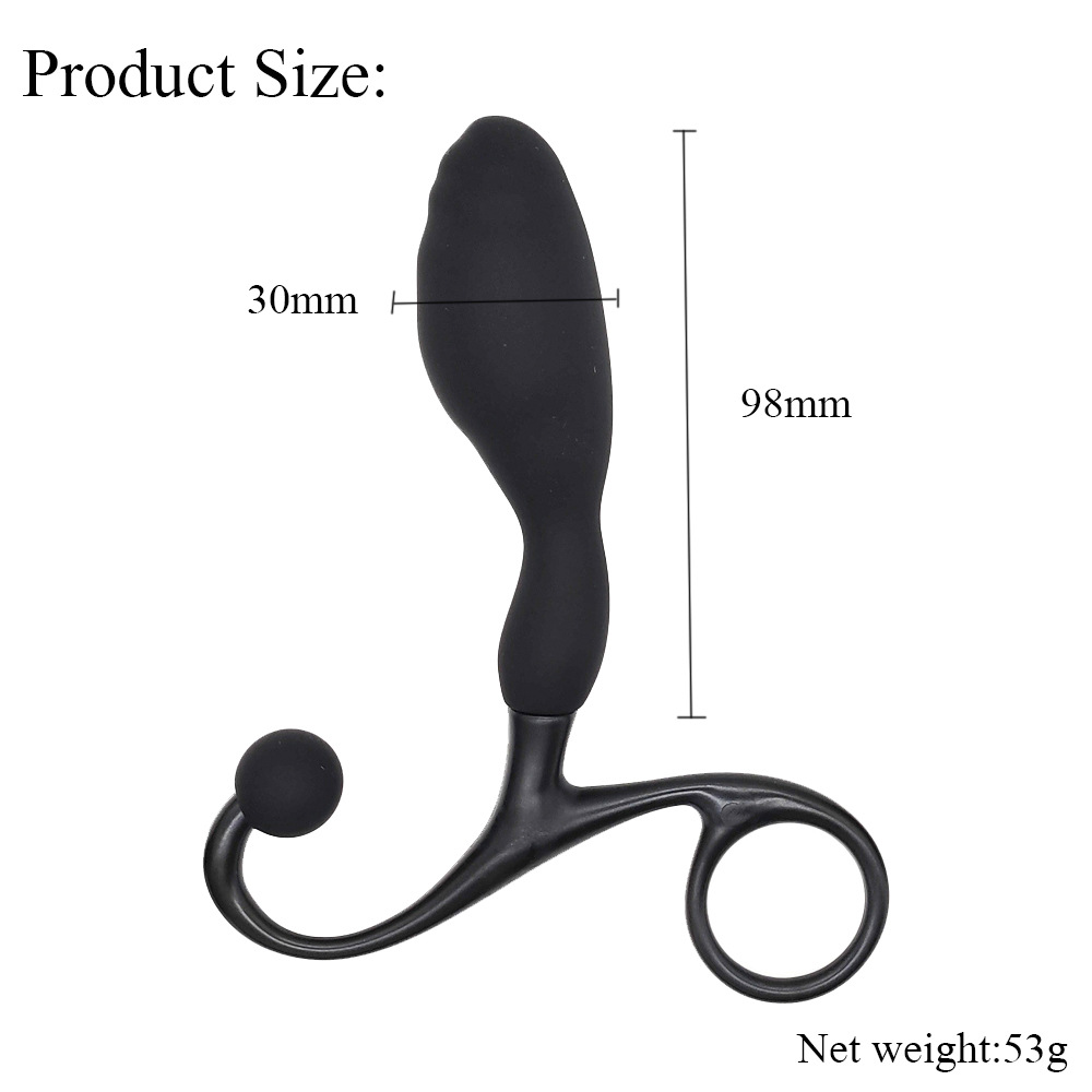 Pemijat Prostat Silikon Ergono - Wellness Health. Ring ulasan dan harga