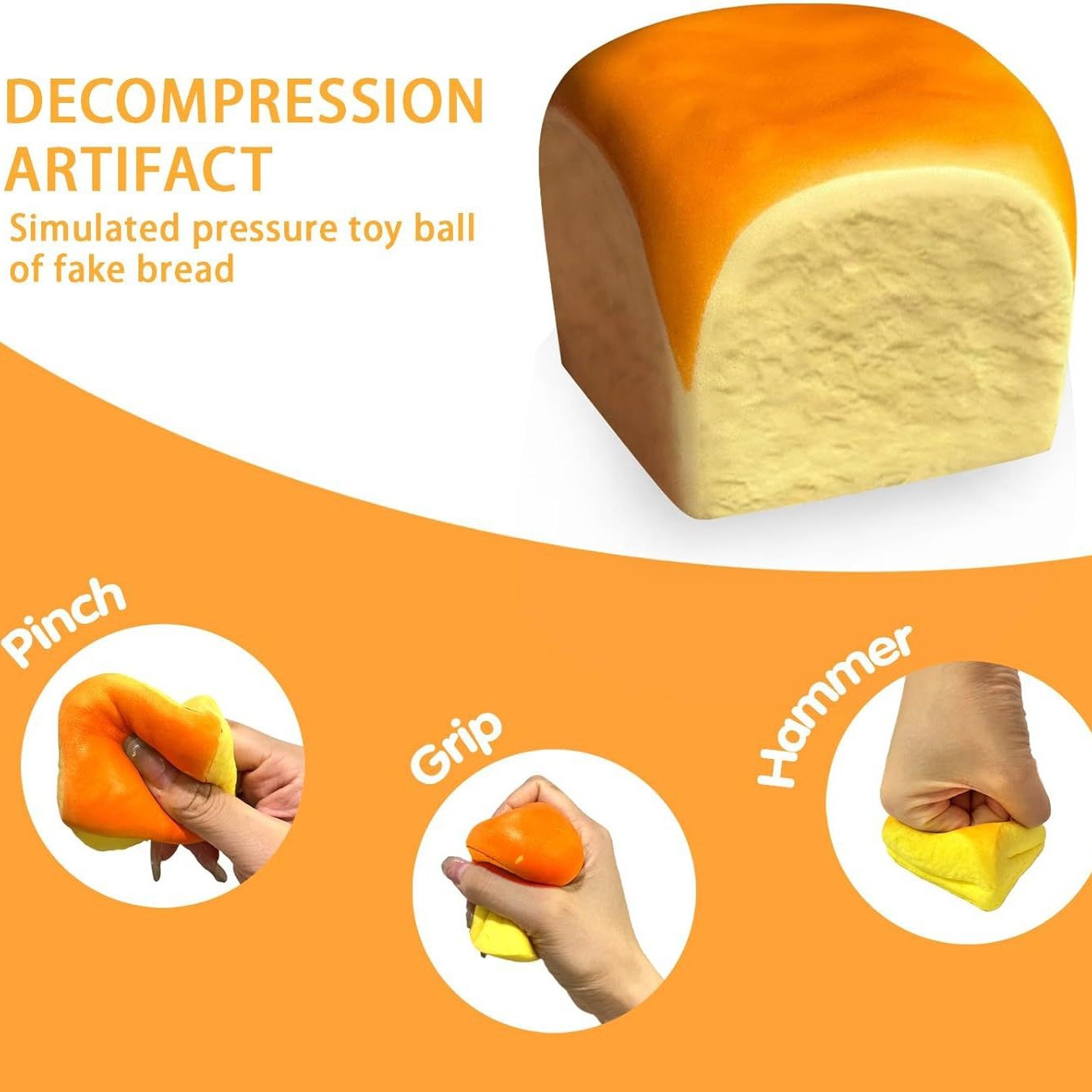 Mainan Squishy Roti Simulasi T - Health Wellness Solutions ulasan dan harga