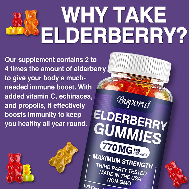 Permen Jeli Elderberry - Mengh - Health And Wellness Promotion ulasan dan harga