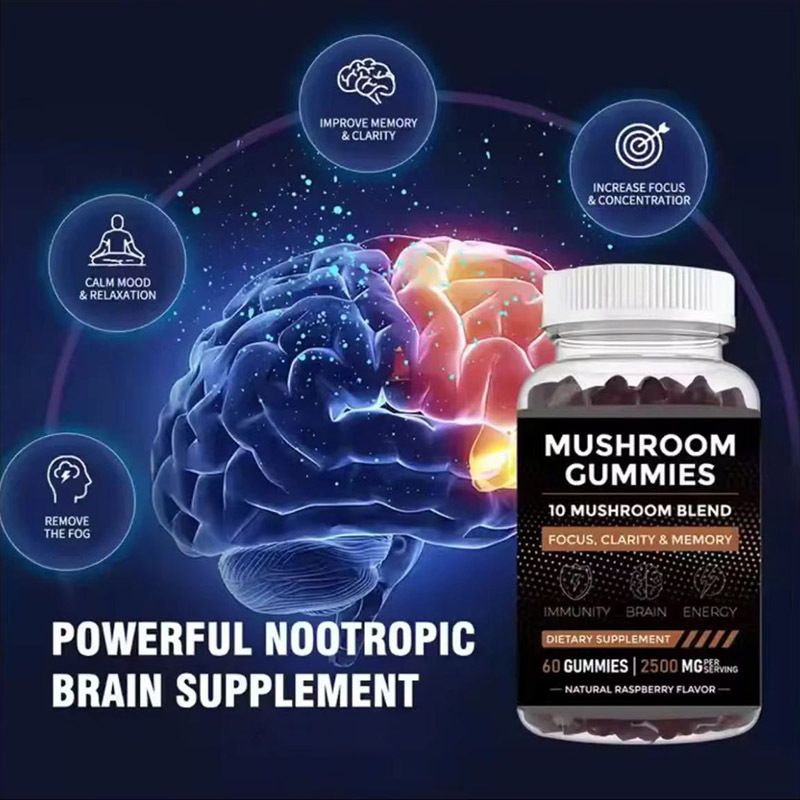 Permen Jeli Jamur Mendukung Ke - Health Wellness Gummies ulasan dan harga
